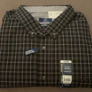 Striped Long Sleeve Button Down